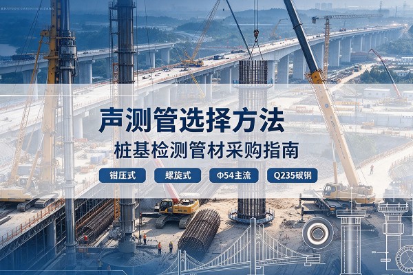 卫辉声测管选型标准