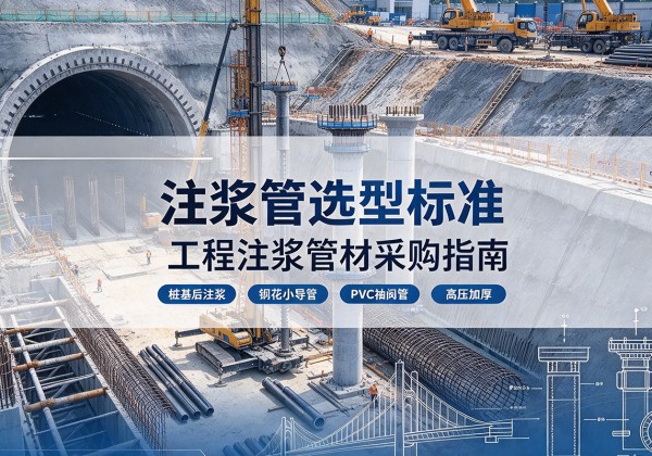 卫辉注浆管选型标准